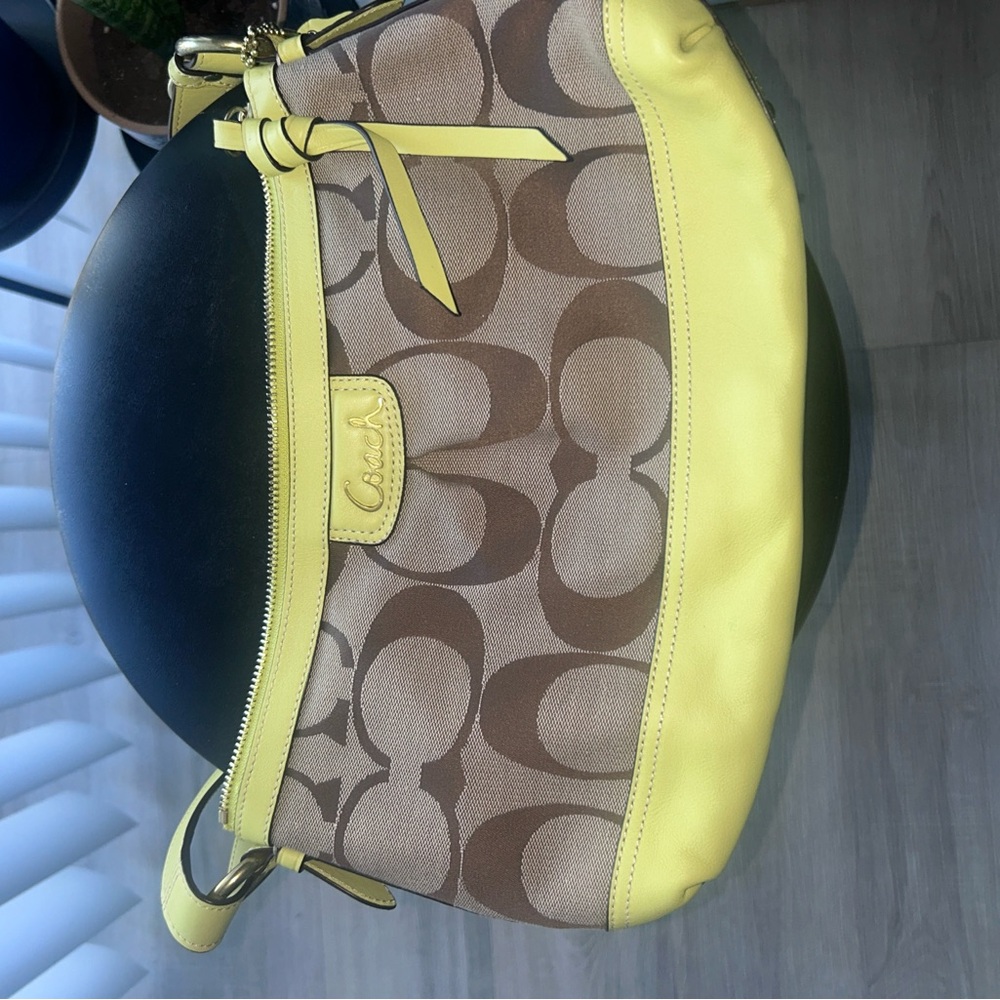 Coach Park Signature Duffel Bag